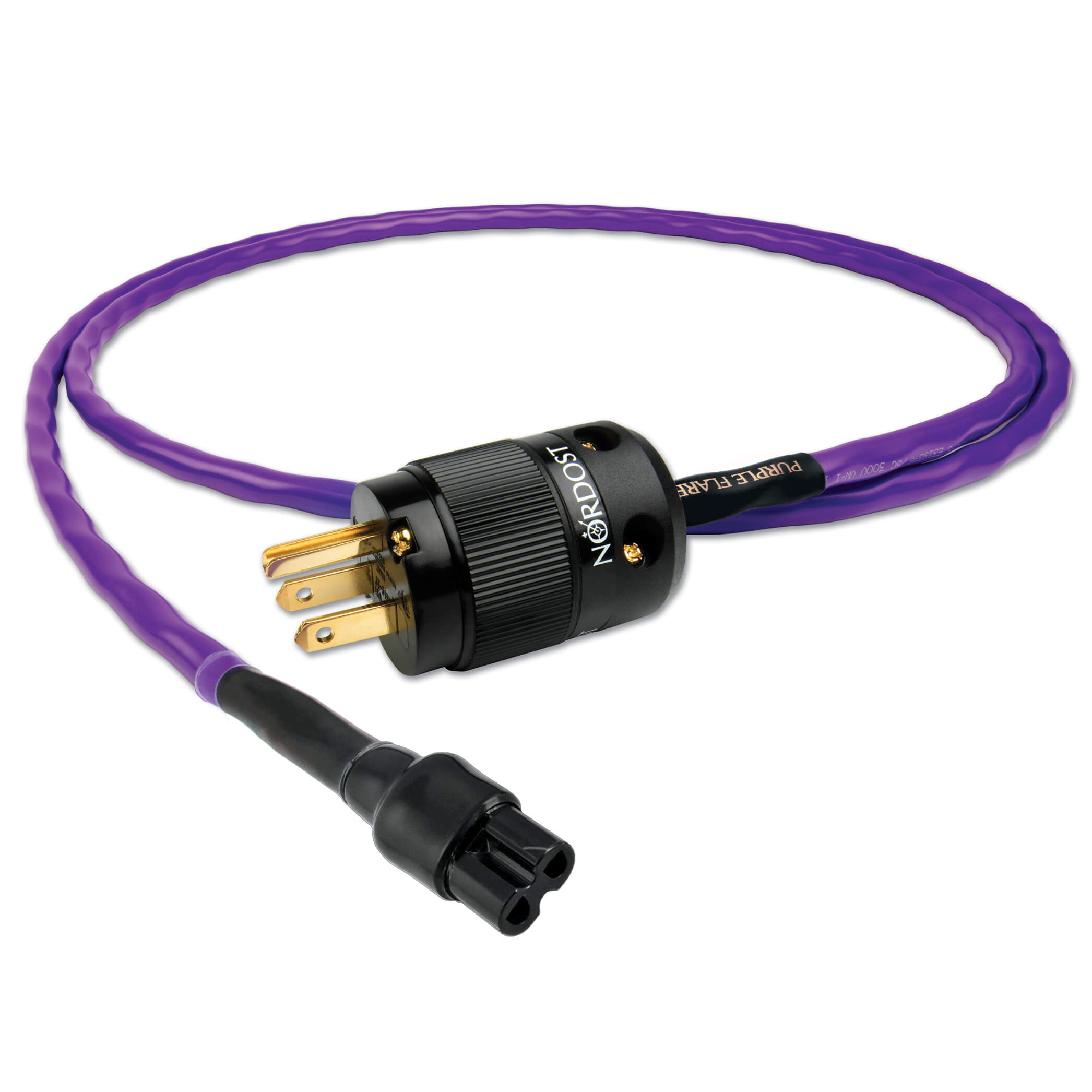 Purple Flare Power Cord